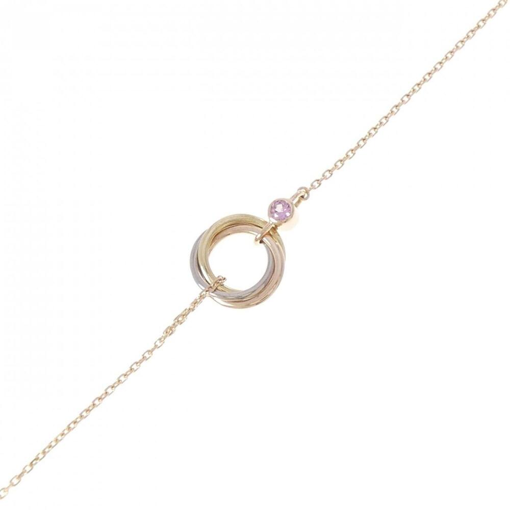 CARTIER Gold Trinity Charm Bracelet